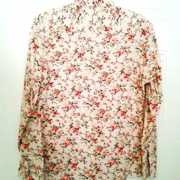COOFANDY- Mens Floral shirt , New - $15 - Picture 3 of 4